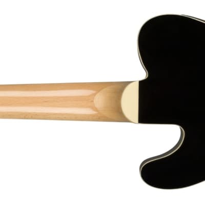 Fender Fullerton Tele Acoustic-Electric Ukulele, Black image 3