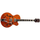 Gretsch Professional Collection G6120RHH Reverend Horton Heat Electric Guitar, Ebony Fretboard, Orange Lacquer