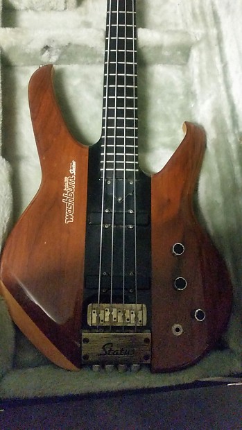 Washburn Status S1000 Bass Guitar 1990 Walnut - Closet Classic image 1