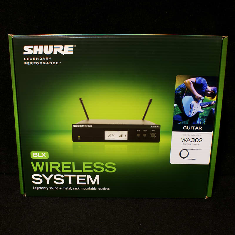 Shure BLX14R - H9 Rack Mount Guitar/Bass Wireless Bodypack Mic System image 1
