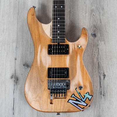 Washburn USA Nuno Bettencourt N4-NUNO AUTHENTIC Guitar, Ebony Fretboard, Natural image 2