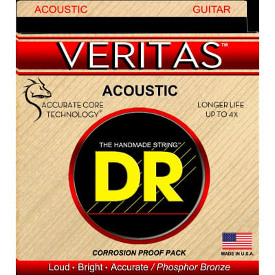 Cuerdas Acústica DR Strings Veritas VTA-10 10-48 image 2