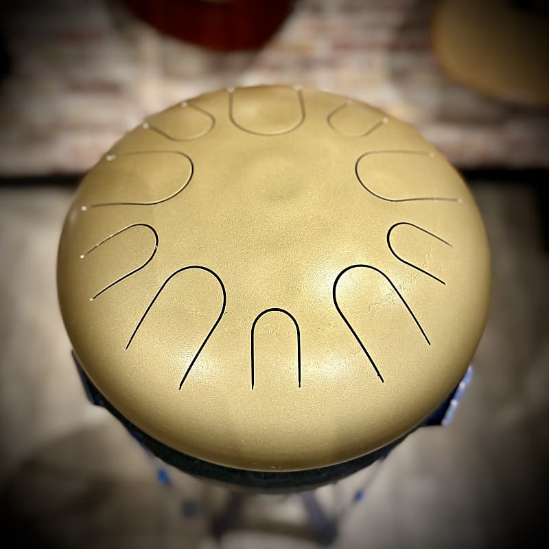 Artisan TS-10-629 10 Note Singing Tongue Drum C Hirajoshi - Golden Royal image 1