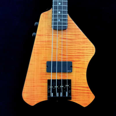 JD Guitars 2023  CB-1,  Compact Bass-1 Solar Flare image 3