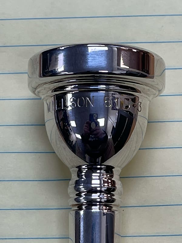 Willson 51D-3 Large Shank Euphonium Mouthpiece | Reverb