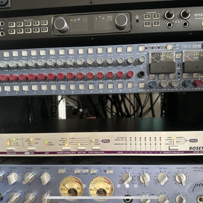 AMS Neve 8816 16-Channel Summing Mixer 2010s - Blue image 11