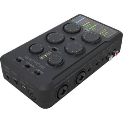 IK Multimedia iRig Pro Quattro I/O Deluxe Bundle Portable 4x2 Audio and MIDI Interface 839387 196288116899 image 2