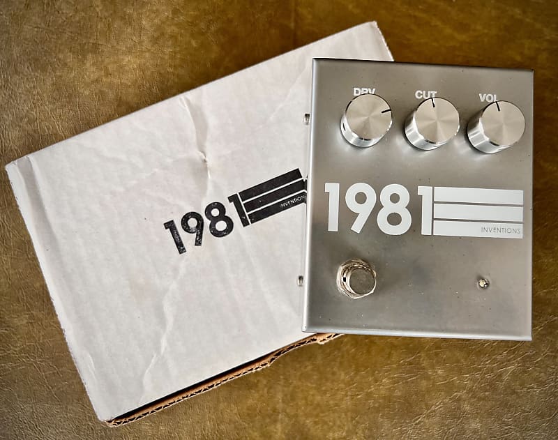 1981 Inventions DRV Overdrive 2018 - Silver | Reverb