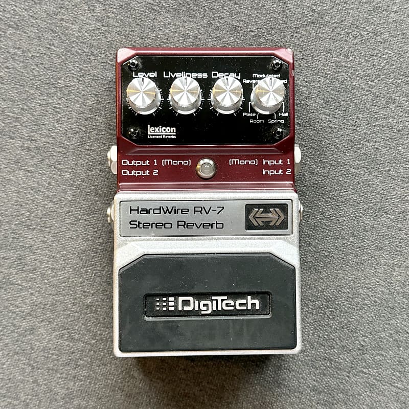 DigiTech Hardwire RV-7 Stereo Reverb