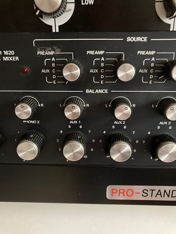 Urei 1620 Rotary Mixer w/ 3 Phono Cards, ARS Model 3500 3