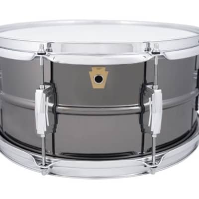 Ludwig Black Beauty 8-Lug Snare Drum (6.5"x14")(New)