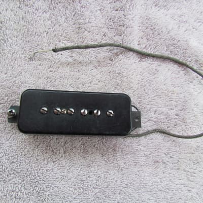 PAR -Gibson P90 pickups 1960s original vintage with dog ear covers black  bobbin | Reverb