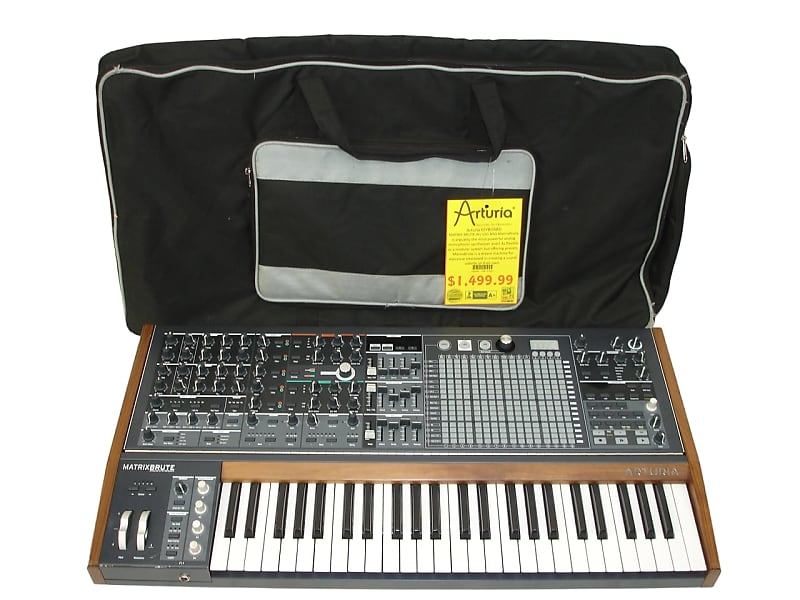 Arturia MatrixBrute Analog Synthesizer Keyboard w/ Bag image 1