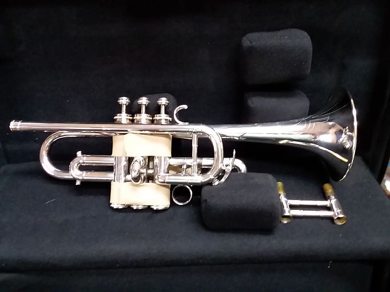 Couesnon Set of Three Monopole Vintage Professional Trumpets