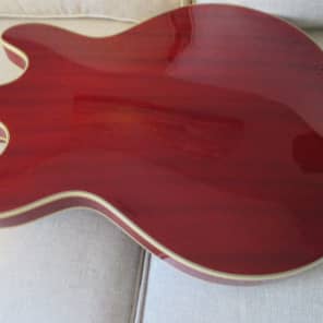 GUILD  Starfire Electric Bass Cherry Red 2014 Cherry Red image 5