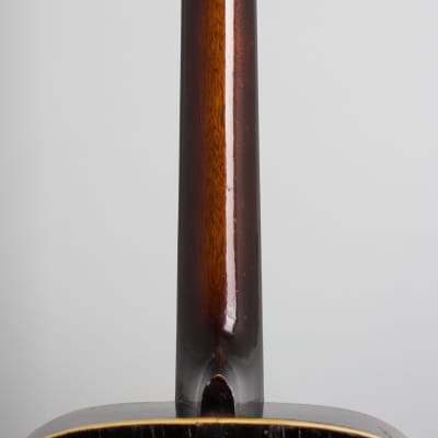 Bacon & Day  Ne Plus Ultra Troubadour Arch Top Acoustic Guitar (1934), ser. #33895, period black hard shell case. image 9