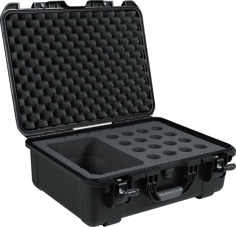 Gator GM-16-MIC-WP Black Waterproof Molded Microphone Case image 1