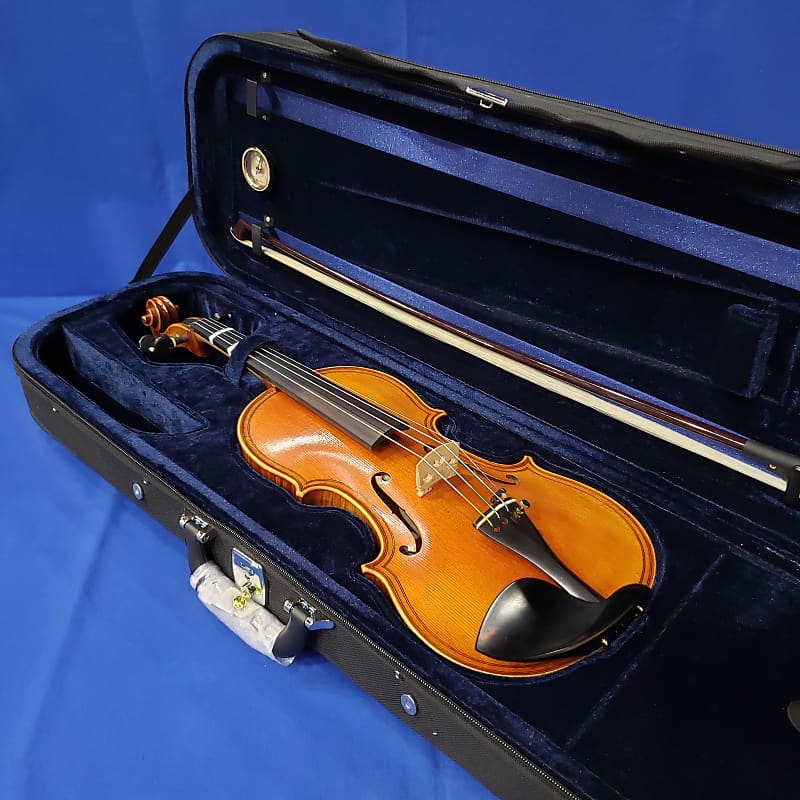 No Name 4/4 Violin w/ Case, Bow, and Accessories | Reverb