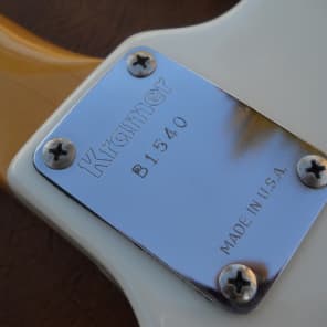 Kramer USA Pacer Guitar Minty 100% Original White/Gold OHSC 1982 Collector Grade image 15
