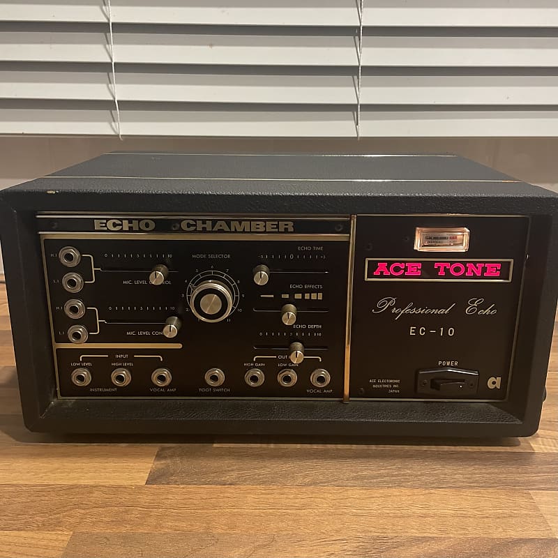 Echo Chamber EC-10 Ace Tone テープエコー ACE TONE EC-10 Professional Echo【商品紹介・メンテナンス記録