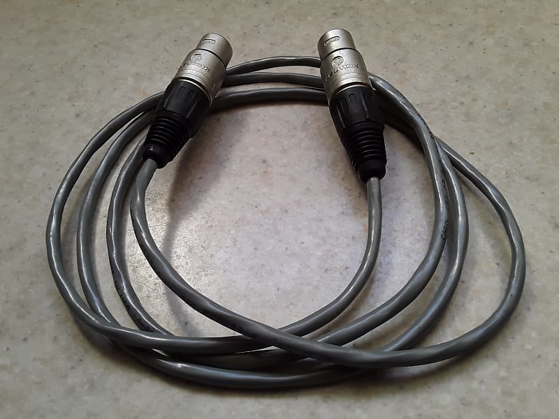 (Custom Made) Neutrik 4 pin XLR Female-to-4 pin XLR Female Cable - Never Used - *Price Drop Ends Soon* image 1
