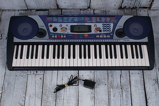 YAMAHA ヤマハ 電子キーボード ポータートーン PSR-260 Yamaha PSR-260 Electronic Keyboard | eBay
