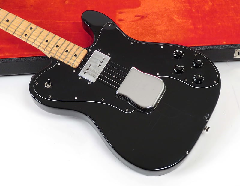 1978 Fender Telecaster Custom - Black - Original Case - Keith | Reverb