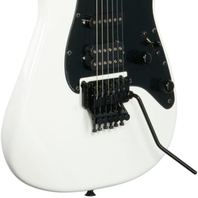 Jackson USA Adrian Smith San Dimas Electric Guitar, Maple Fingerboard (with Case), Snow White image 8