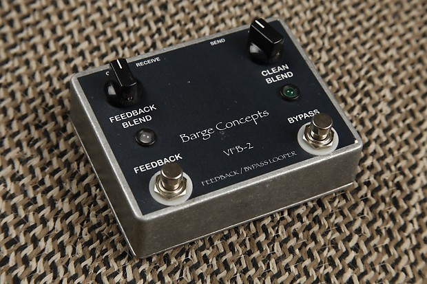 Barge Concepts VFB-2 Feedback/Bypass Looper Effects Pedal