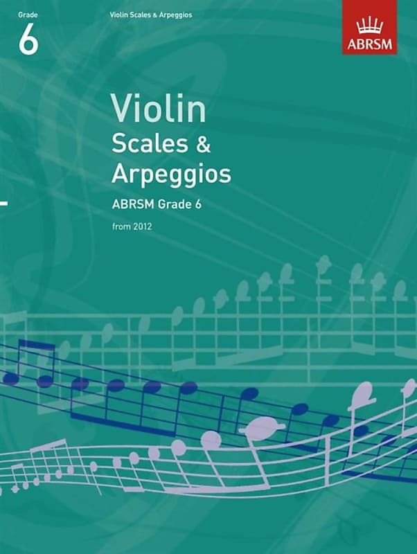 Abrsm Violin Scales And Arpeggios Grade 6 Reverb Uk 