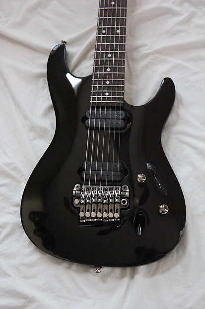 2007 Ibanez S7320 S Series 7 String Electric Guitar Black