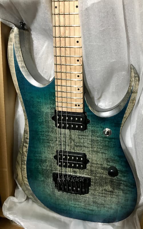 Ibanez RGD61AL-SSB Axion Label Stained Sapphire Blue Burst 2019
