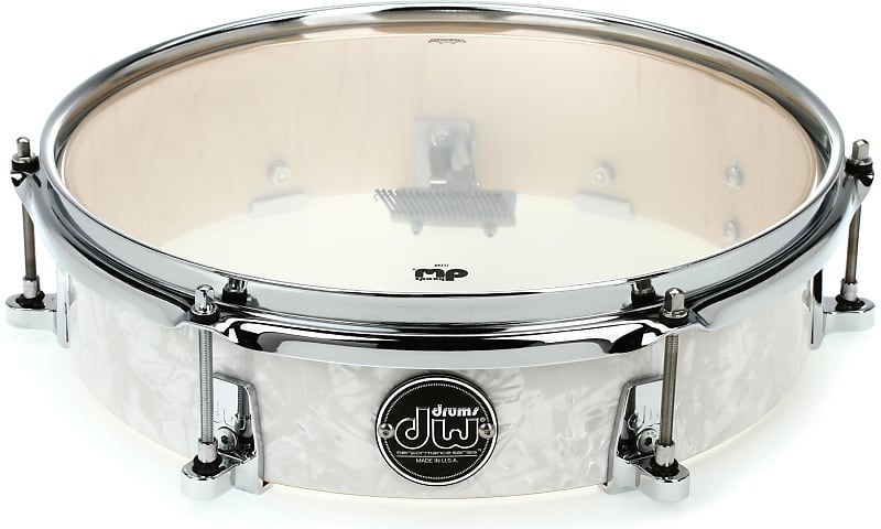 DW Performance Series Low Pro Snare Drum - 3 x 12-inch - White Marine FinishPly image 1