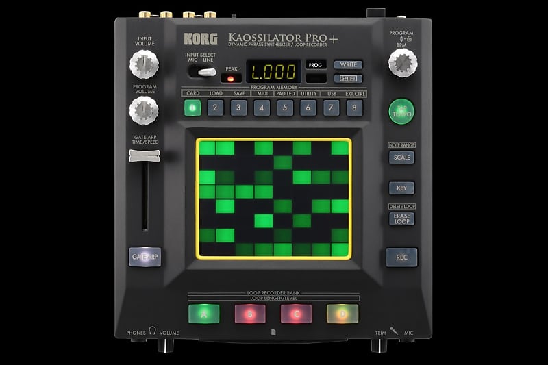 Korg Kaossilator Pro+ Phrase Synthesizer/Looper