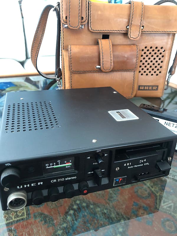 Uher CR 210 Stereo 1974-1979 - Black | Reverb
