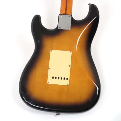 1986 Fender Stratocaster ST57-55 Sunburst- 57 Reissue MIJ - A Great Relic Look! image 9
