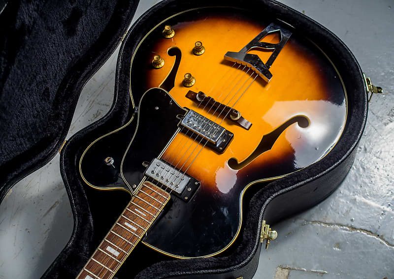 Vintage Japanese Lyle Gibson L-5 Copy 1970's Jazz box | Reverb