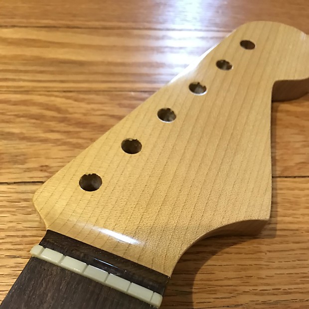 Musikraft 59 Stratocaster Neck quartersawn lightly roasted nitro 10