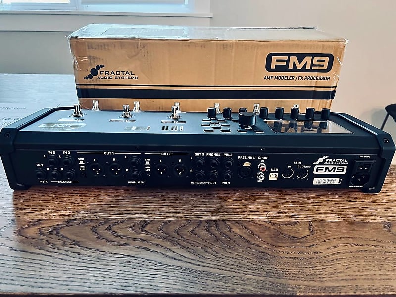 Fractal Audio Fm9 Amp Modeler Fx Processor Turbo Open Box Reverb