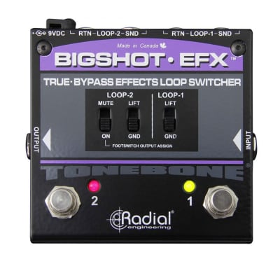Reverb.com listing, price, conditions, and images for radial-bigshot-efx