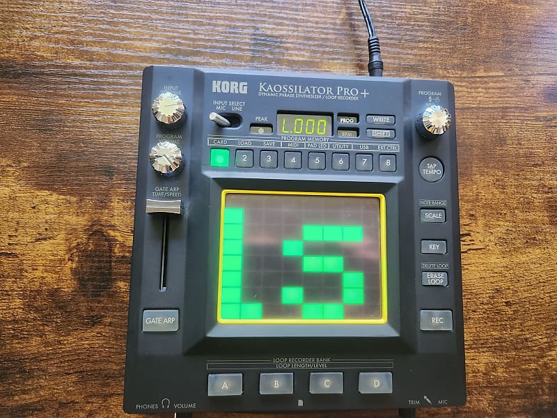 Korg Kaossilator Pro+ Phrase Synthesizer/Looper