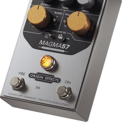 Origin Effects MAGMA57 Amp Vibrato & Drive Effects Pedal image 3