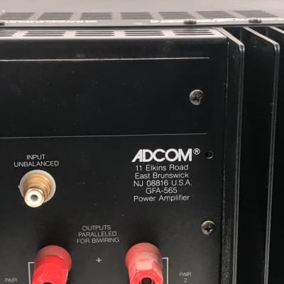 ADCOM GFA565 Monoblock High Current Amplifier image 5