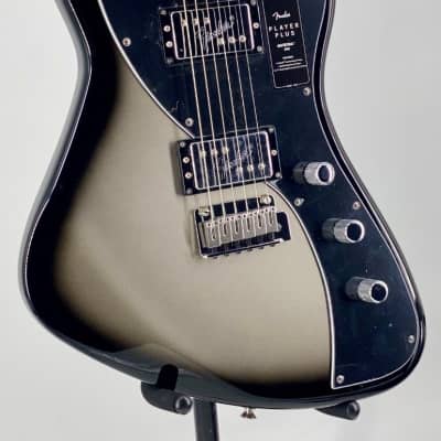 Fender Player Plus Meteora HH Maple Fingerboard Silverburst Ser# MX22077255 image 2