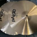 Paiste  2002 Sound Edge hi hats 15” prototype cymbals  Natural 1122 g top/ 1254 bottom