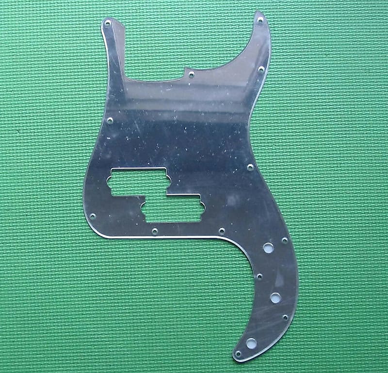 Silver Mirror Precision Bass Style Pickguard Scratch Plate Reverb