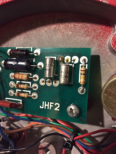 Early 90's Dunlop JHF-2 Dallas Arbiter Fuzz Face NKT275 Red