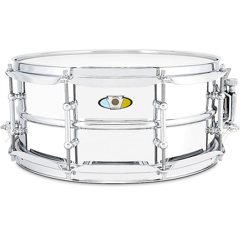 Ludwig Supralite Steel Snare Drum 13 x 6 in. | Reverb