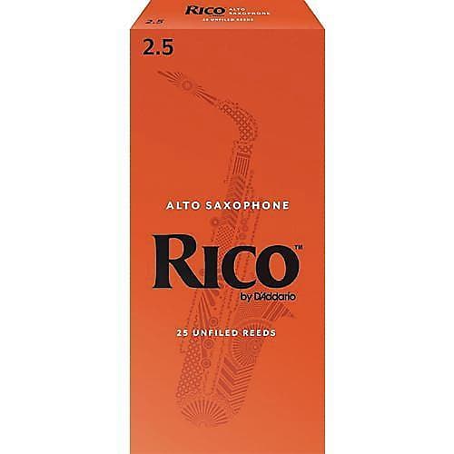 Rico Alto Saxophone Reeds - 2 / Box of 25 image 1