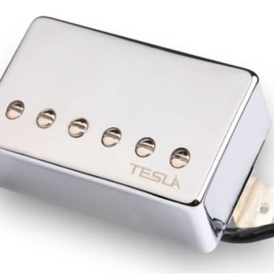 Tesla VR-NITRO Humbucker Guitar Pickup - Bridge / Cream image 6